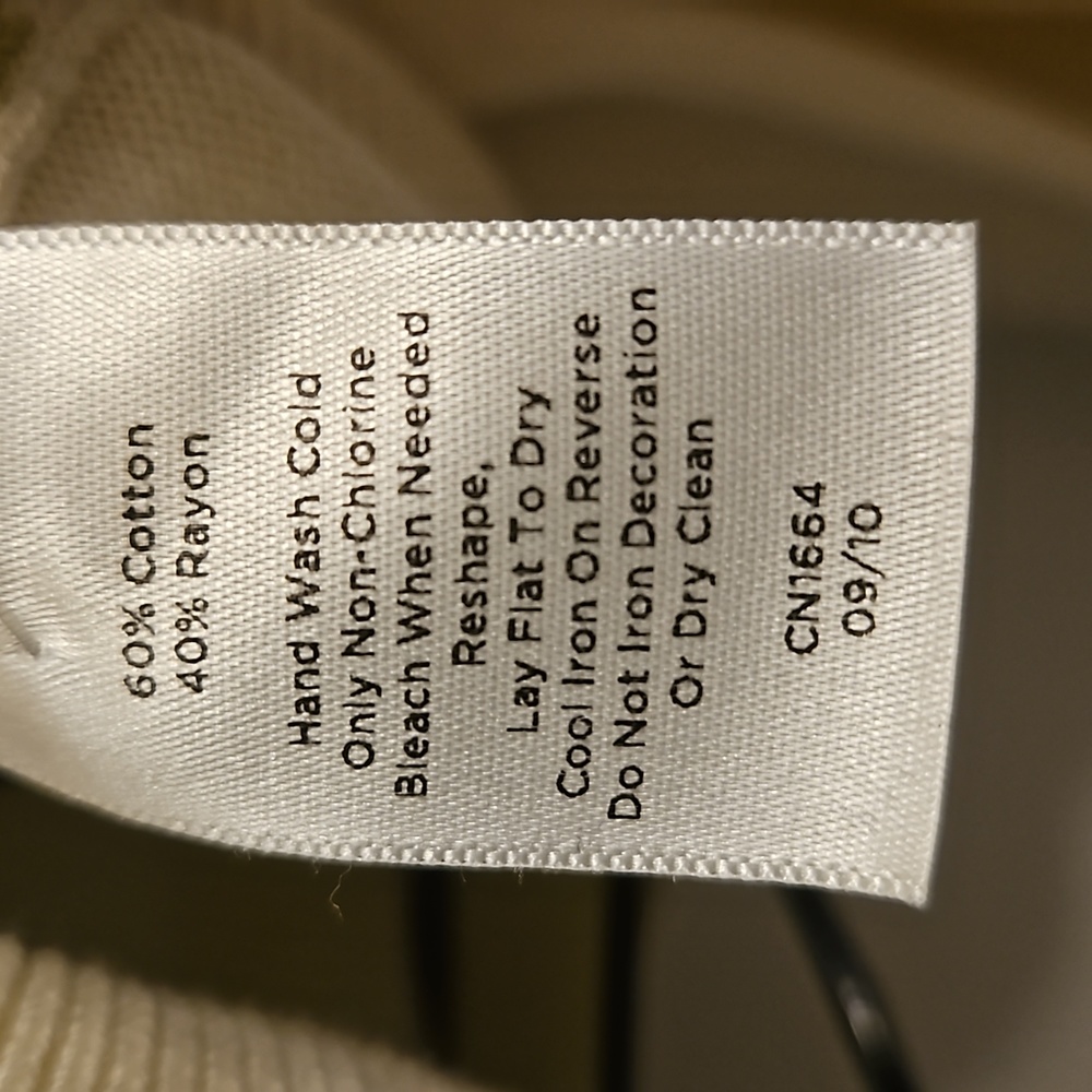 Talbots Button-Down Argyle Sweater. Size L. - image 5